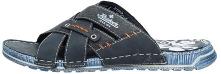 Rieker Slipper  Blauw