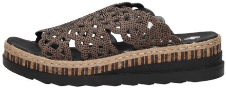 Rieker Slipper bruin - 36
