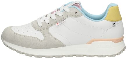 Rieker Sneaker Dames Wit/Multi