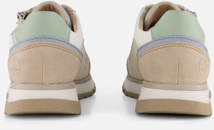 Rieker Sneakers beige Synthetisch Taupe - 36,37,38,39,40,41,42,43