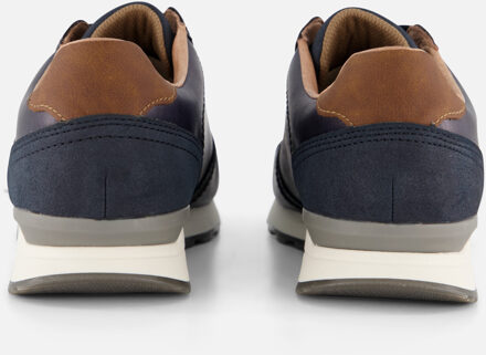 Rieker Sneakers blauw Leer - 42,43,44