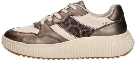 Rieker Sneakers Laag Brons - 43