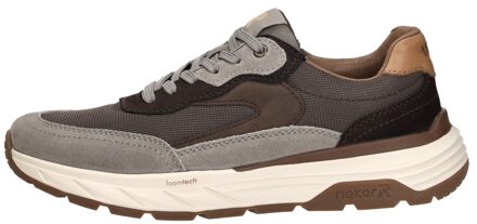 Rieker Sneakers Laag Donkerbruin - 44