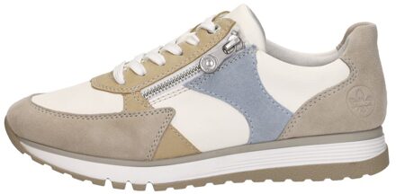 Rieker Sneakers Laag Gebroken wit - 42