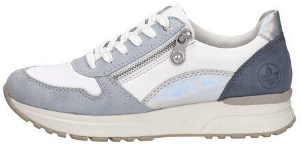 Rieker Sneakers Laag Licht blauw - 43