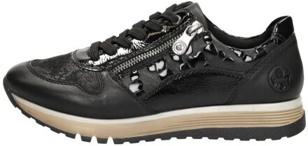 Rieker Sneakers Laag Zwart - 36