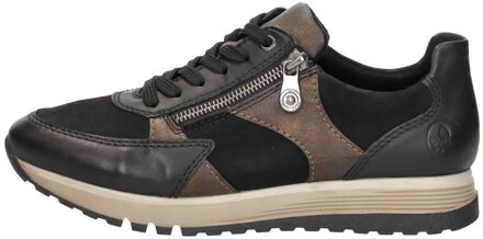 Rieker Sneakers Laag Zwart - 39