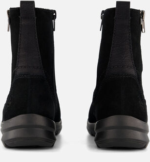 Rieker Tex Enkellaarsjes zwart Suede - 36,37,39