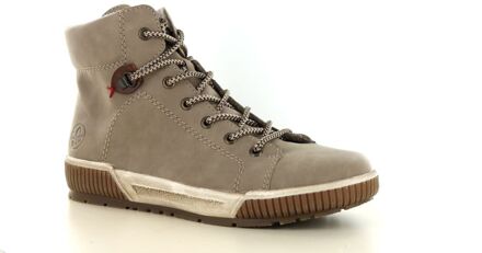 Rieker Veterboot Dames Beige