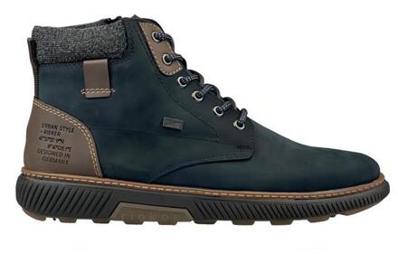 Rieker Veterboot Heren Blauw