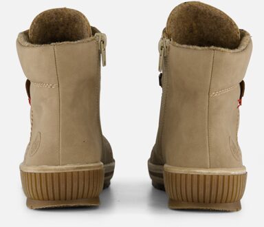 Rieker Veterboots beige Nubuck - 42,41,40,39,38,37,36