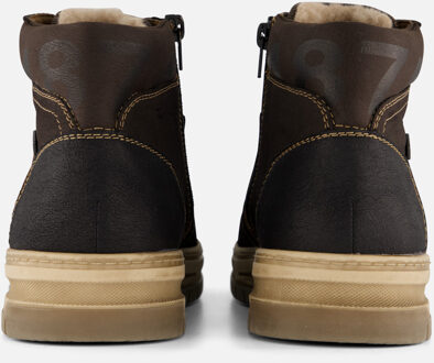 Rieker Veterboots bruin Leer - 41,42,43,44,45