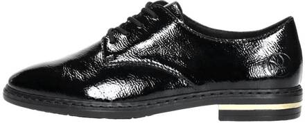 Rieker Veterschoen Dames Zwart