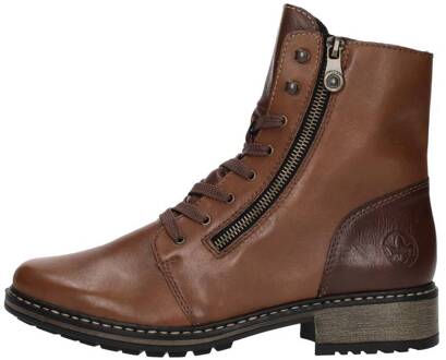 Rieker Veterschoenen Hoog Cognac - 38