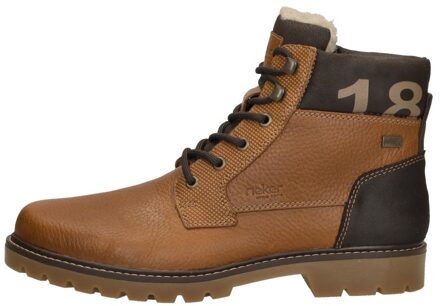 Rieker Veterschoenen Hoog Cognac - 40