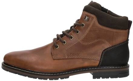 Rieker Veterschoenen Hoog Cognac - 43