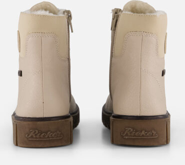 Rieker Veterschoenen Hoog Gebroken wit - 36