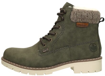 Rieker Veterschoenen Hoog Groen - 36