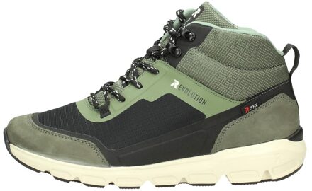 Rieker Veterschoenen Hoog Groen - 37