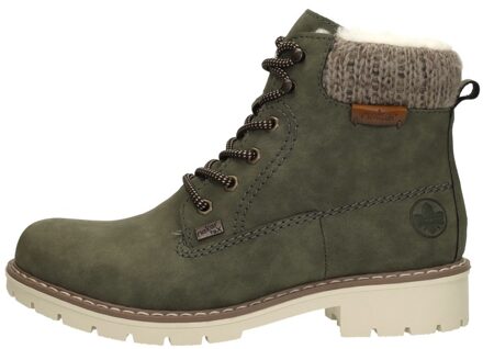 Rieker Veterschoenen Hoog Groen - 39