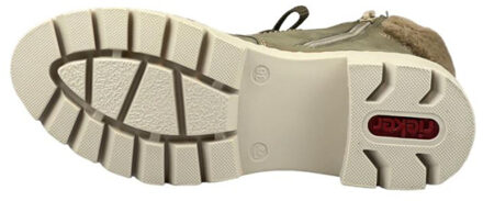 Rieker Veterschoenen Hoog Groen - 41