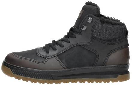 Rieker Veterschoenen Hoog Zwart - 41