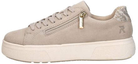 Rieker Veterschoenen Laag Beige - 37