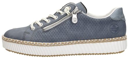 Rieker Veterschoenen Laag Blauw - 39