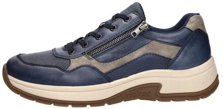 Rieker Veterschoenen Laag Blauw - 40