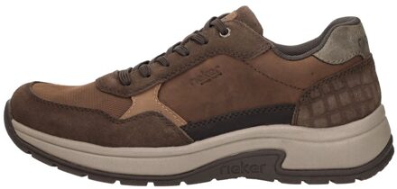 Rieker Veterschoenen Laag Donkerbruin - 41