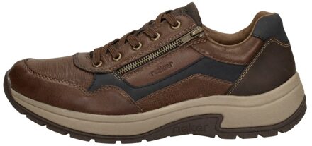 Rieker Veterschoenen Laag Donkerbruin - 46