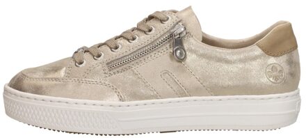 Rieker Veterschoenen Laag Goudkleur - 36
