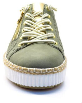 Rieker Veterschoenen Laag Groen - 38