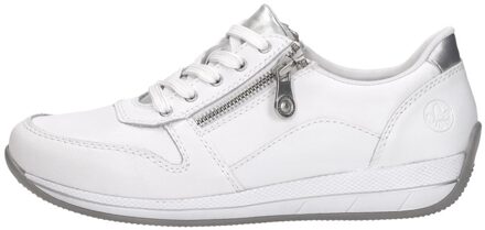 Rieker Veterschoenen Laag Wit - 36
