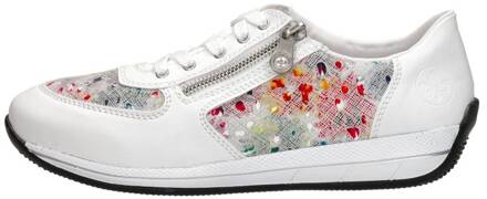 Rieker Veterschoenen Laag Wit - 37