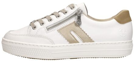 Rieker Veterschoenen Laag Wit - 38