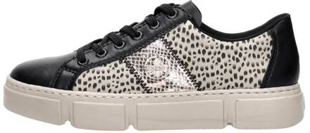 Rieker Veterschoenen Laag Zwart - 36