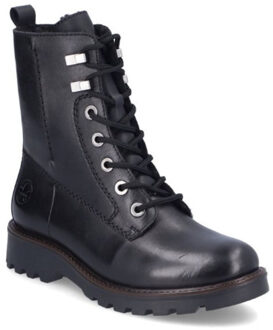 Rieker Veterschoenen Zwart - 36