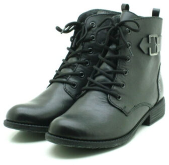 Rieker Veterschoenen Zwart - 38