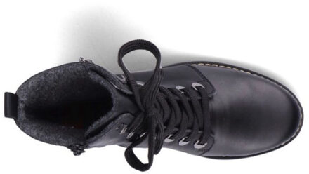 Rieker Veterschoenen Zwart - 41