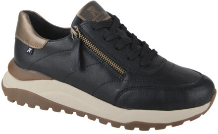 Rieker W2505-00 dames sneakers Zwart - 38