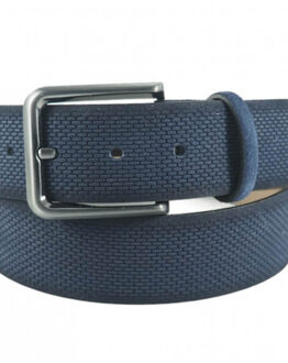 Riem 454545 - maat 105 Blauw