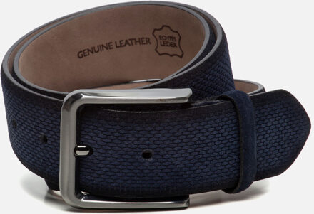 Riem blauw Suede - 90,95,100,105