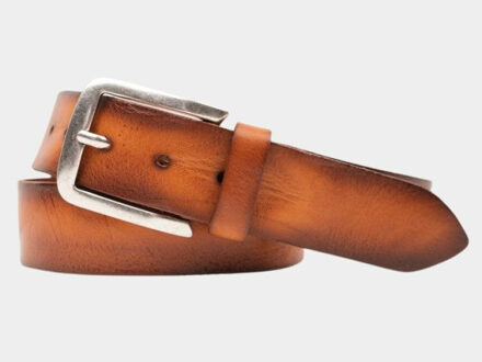 Riem bruin 645/36 cognac - maat 95 Veelkleurig