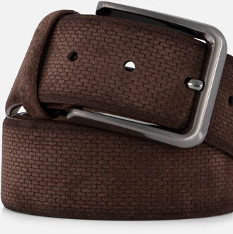 Riem bruin Suede - 90,95,100,105