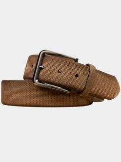 Riem ceintuur 4cm suede print 454545/66 Bruin - 100