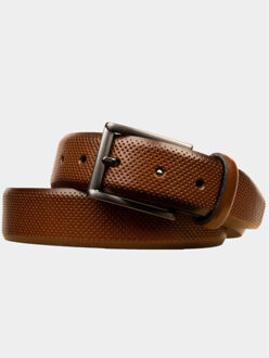 Riem ceintuur print fijn 453580/64 - maat 95 Bruin