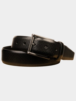 Riem ceintuur print fijn 453580/97 Zwart - 110
