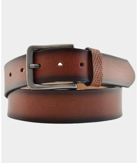 Riem dots casual 4 cm 440060/64 - maat 95 Bruin