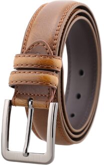 Riem Heren Riem 3.3Cm Brede Pin Gesp Casual